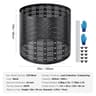 SucceBuy BPA Free Large Capacity Outdoor Garden Compost Bin With Lid And Bottom Door 6
