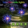 LED Solar Firework Stake Lights Outdoor Garden Landscape Decoration 7