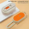 3in1 Pet Steam Brush With Spray Button Foldable Rotating Grooming Brush For Cats And Dogs 7