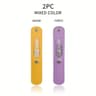 Crystal Glass Nail File And Doublesided Nail Buffer With Leather Case Portable Manicure Tool For Tr 6
