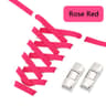 Elastic Press Lock NoTie Shoelaces 031in Wide For Sneakers  Kids And Adults 15