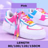 Rainbow Gradient Flat Shoelaces For Casual Canvas Shoes Unisex 14