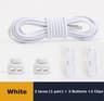 No Tie Round Spring Lock Elastic Shoelaces For Quick Wear  All Shoes 15