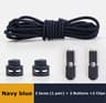 No Tie Round Spring Lock Elastic Shoelaces For Quick Wear  All Shoes 5