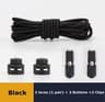 No Tie Round Spring Lock Elastic Shoelaces For Quick Wear  All Shoes 6