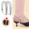 Elegant Rhinestone Anti Slip Heel Straps For High Heels And Pumps 14