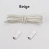 Round NoTie Elastic Shoelaces With Metal Lock For Sneakers 16