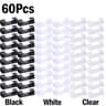 SelfAdhesive Cable Organizer Clips For Desktop And Home Cord Management 18