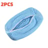 Durable Shoe Washing Machine Laundry Bag For Sneakers And Casual Shoes  Yellow With Blue Zipper 10