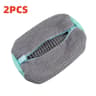 Durable Shoe Washing Machine Laundry Bag For Sneakers And Casual Shoes  Yellow With Blue Zipper 11