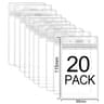 Waterproof Transparent Card Holder Set For ID Credit And Badge Protection 8