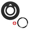 Portable Silicone Magnetic Phone Back Mount And Ring Holder For MagSafeCompatible IPhones 7