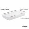 Premium UnderDesk Hidden Storage Drawer  SelfAdhesive SpaceSaving Organizing Tray 7