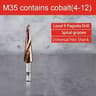 M35 Cobalt Step Drill Bit 412  420  432 Mm  HighSpeed Steel Hole Cutter For Metal  Stainless Steel 6