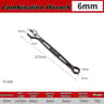 DualUse Plums Blossom Ratchet And OpenEnd Wrench Set 14in1516in Combination Spanners With Nut Cutte 6