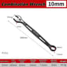 DualUse Plums Blossom Ratchet And OpenEnd Wrench Set 14in1516in Combination Spanners With Nut Cutte 9