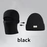 2in1 Winter Knit Beanie And Balaclava Hat Windproof Full Face Ski Mask Cap 7