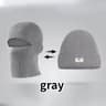 2in1 Winter Knit Beanie And Balaclava Hat Windproof Full Face Ski Mask Cap 8