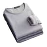 Mens Winter LongSleeve Fleece Thermal Base Layer Shirt With Plus Velvet Padding 6