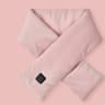 USB Heated Scarf With 3Gear Temperature Control Fleece Wrap Electric Neck Warmer 10