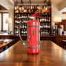 emergency themed bar wine accessory