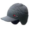 Winter Windproof Knitted Cycling Hat With Ear Protection And Visor 6
