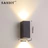 SANDIY Outdoor LED Garden Wall Lamp Up Down Light For Exterior Patio Porch Garage Gate Balcony Step 10