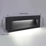 SANDIY Waterproof LED Stair And Step Light Outdoor Wall Sconce  Embedded Nightlight For House Yard  12