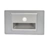 SANDIY American LED Step Light Wall Lamp With PIR Motion Sensor  Recessed Night Lighting For Stairs 12