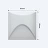 SANDIY Outdoor Stair Light Motion Sensor Wall Lamp  Waterproof Exterior Sconce For Garden Yard Balc 6
