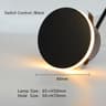 SANDIY LED Step Light Recessed Wall Lamp  Round Stair Lighting Waterproof Indoor And Outdoor Lumina 6