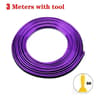 Flexible Car Molding Decoration Strips Auto Interior Trim Dashboard  Door Edge 12