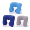Inflatable Travel Neck Pillow With Soft Plush Cover For Car Flight And Office 21