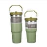 American Simple Solid Color Stainless Steel Thermos Portable Water Cup With Thermal Insulation 6