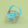 Car Cup With Double Drinking Cap LeakProof Portable Water Bottle With Handle And Transparent Straw  6