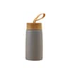 Mini Thermos Cup With Creative Wood Grain Cover Portable Vacuum Stainless Steel Water Cup 280 Ml  9 9