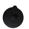 Simple Solid Color Concave Embossed Letter Silicone Rubber Integrated Water Cup Dust Cover Lid 7