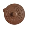 Simple Solid Color Concave Embossed Letter Silicone Rubber Integrated Water Cup Dust Cover Lid 11