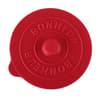 Simple Solid Color Silicone Rubber Water Cup Lid  Concave Embossed Letter Design Round DustProof Mu 9