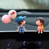 Car Interior Cute Cartoon Balloon Ornament  Dashboard Decoration For Couples 12 Pcs 10