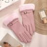 Womens Waterproof Touch Screen Winter Ski Gloves  Thickened Fleece Warm Outdoor Riding And Mountain 9