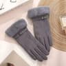 Womens Waterproof Touch Screen Winter Ski Gloves  Thickened Fleece Warm Outdoor Riding And Mountain 6