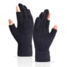 Winter Warmth Fingerless Mink Fur Knitted Gloves  TouchScreen Outdoors Warmth ColdProof Mittens For 6