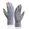 Winter Warmth Fingerless Mink Fur Knitted Gloves  TouchScreen Outdoors Warmth ColdProof Mittens For 7