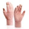 Winter Warmth Fingerless Mink Fur Knitted Gloves  TouchScreen Outdoors Warmth ColdProof Mittens For 9