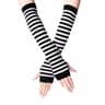 Winter Warm Long Sleeves Fingerless Knitted Gloves For Men  Women  Elastic HipHop Elbow Mittens Out 13