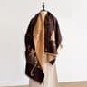 Luxury Winter Cashmere Cat Print Scarf For Women  Warm Pashmina Shawl Wrap Thick Foulard Bufanda 6