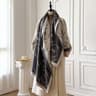Womens Luxury Cashmere Winter Floral Shawl  Thick Warm Pashmina Wrap  Poncho 8