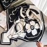 Luxury Satin Twill Square Scarf For Women  35x35in Elegant Shawl Headscarf  Neck Tie Bandana 7
