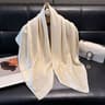 Womens SilkLike Square Hijab Scarf  2756x2756in Fashion Sun Protection Shawl  Headscarf 9